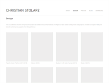 Tablet Screenshot of christian-stolarz.net